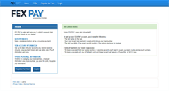 Desktop Screenshot of myfexaccount.com